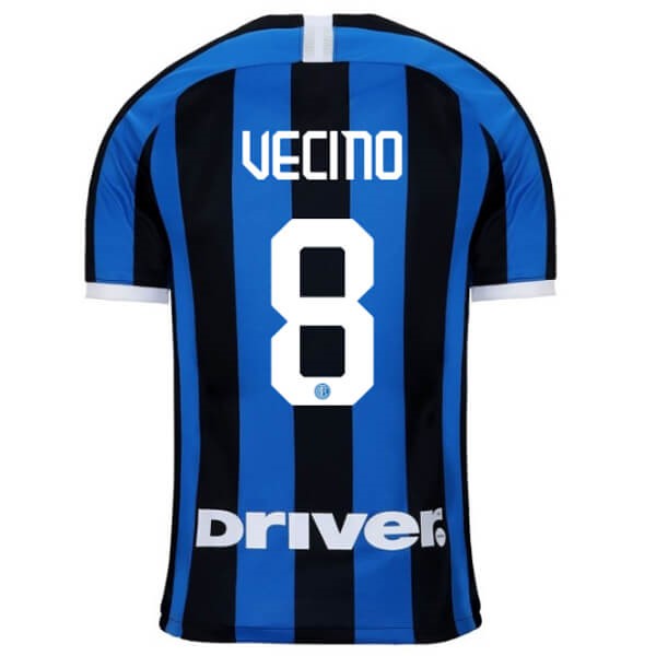 Trikot Inter Milan NO.8 Vecino Heim 2019-20 Blau Fussballtrikots Günstig